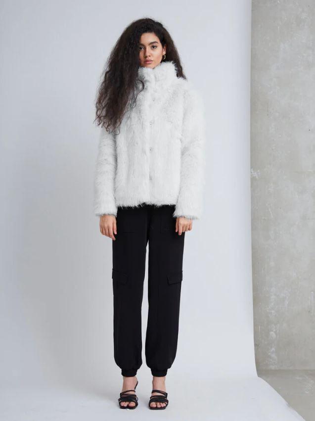 Bruuns Bazaar Erigeron Furry Jacket-6/34-Fi&Co Boutique