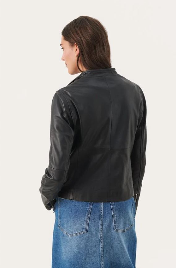 Part Two Frances Leather Jacket-34/8-Fi&Co Boutique