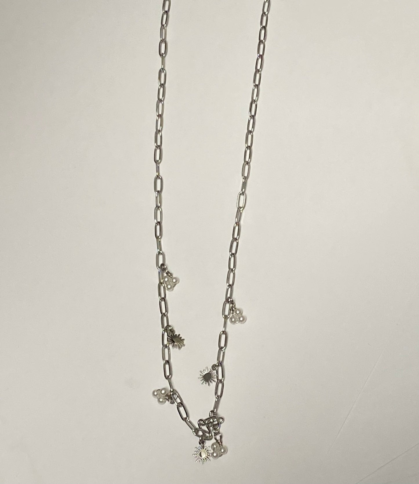 Silver Chain Necklace-Fi&Co Boutique