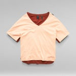 G-STAR JOOSA LOOSE TOP PEACH/AUBURN-Fi&Co Boutique
