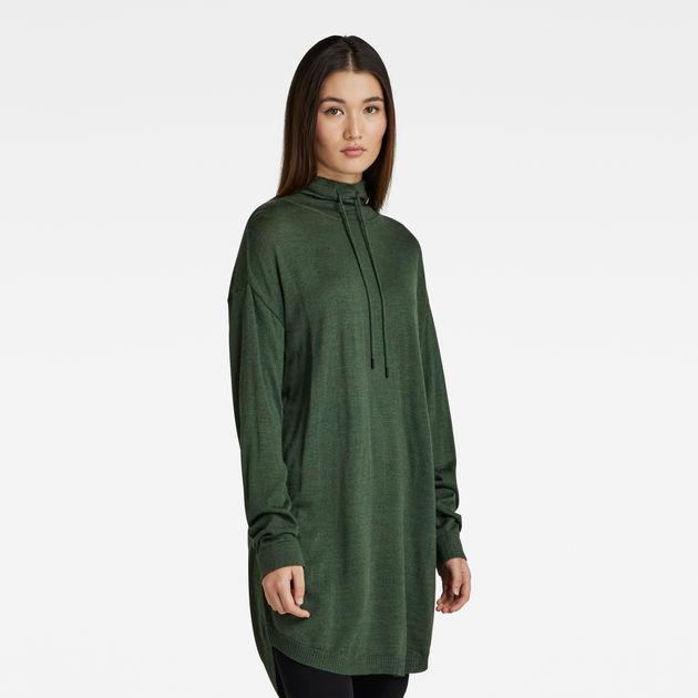 G-Star STAND UP COLLAR KNITTED DRESS-Fi&Co Boutique