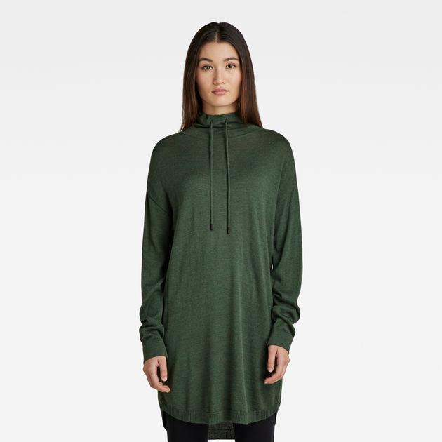 G-Star STAND UP COLLAR KNITTED DRESS-Fi&Co Boutique