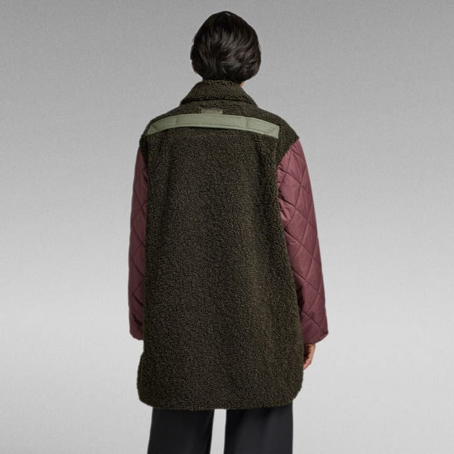 G-Star Teddy Mix Jacket-Asfalt-Fi&Co Boutique