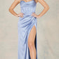 Araya Dress Light Blue-S-Fi&Co Boutique
