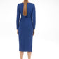 Carla Ruiz Blue Midi Dress-38/8-Fi&Co Boutique