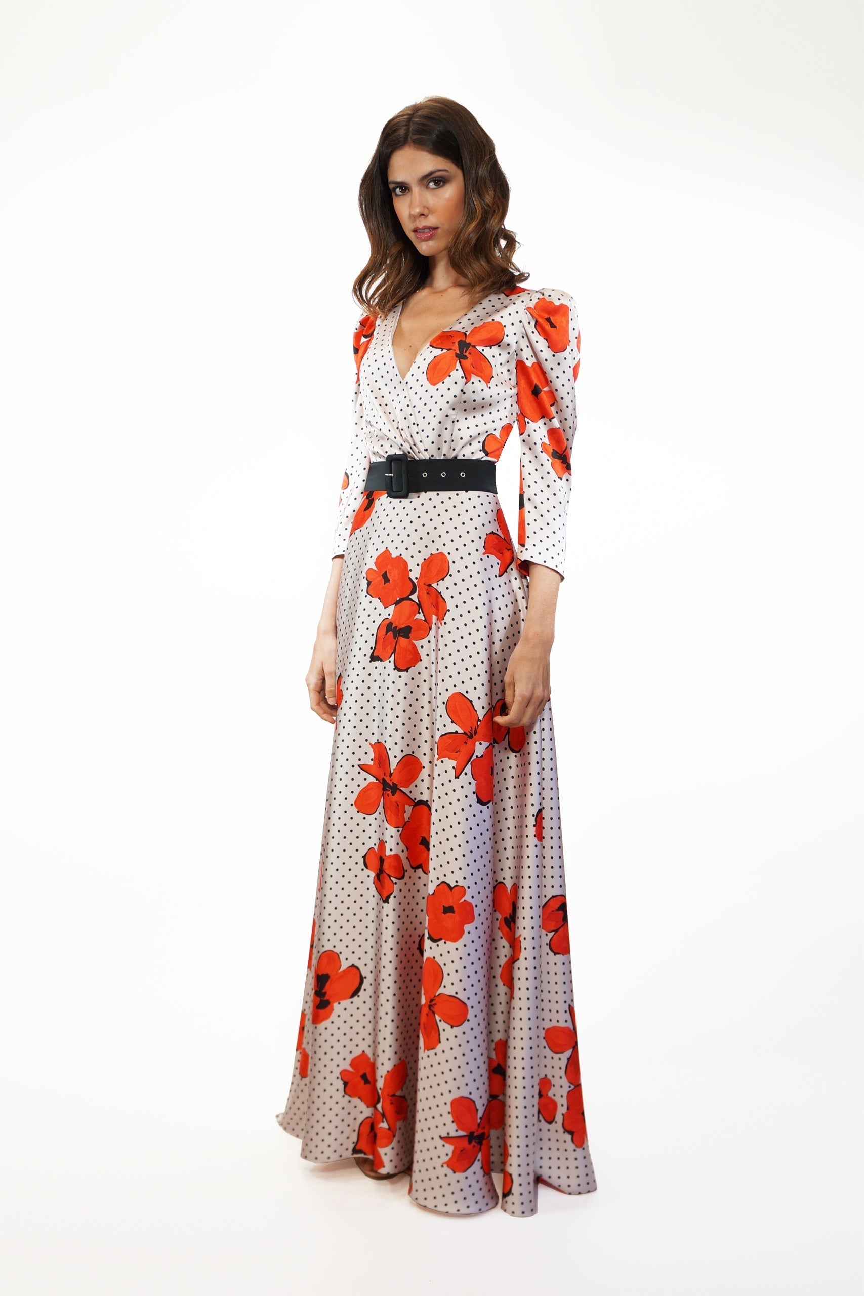 Carla Ruiz Poppy Dress Midi Version-Fi&Co Boutique