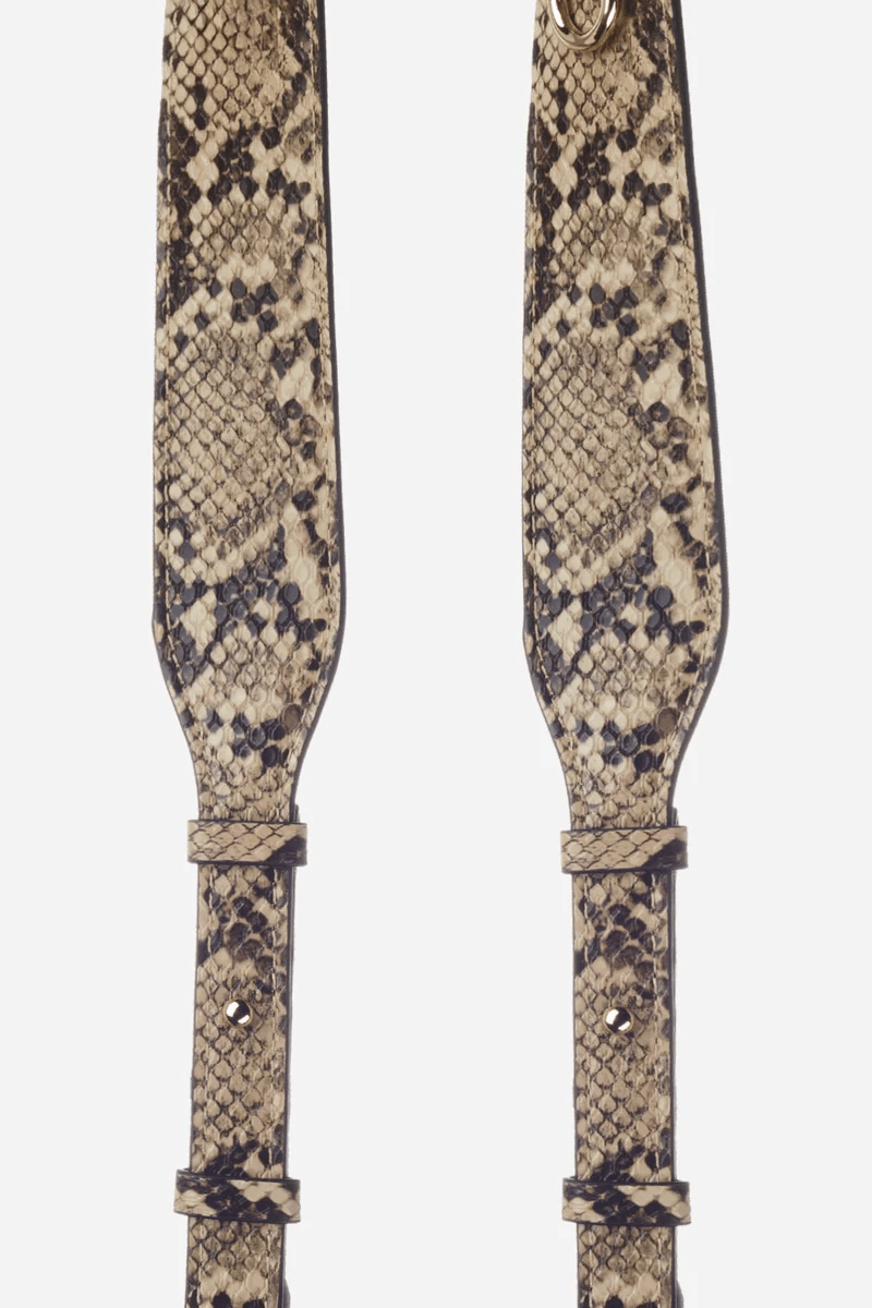 Nora Long Faux Snake Leather Phone Chain-Fi&Co Boutique