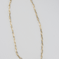 Olia Hannah Paperlink Necklace-Small Seed Pearl-Fi&Co Boutique