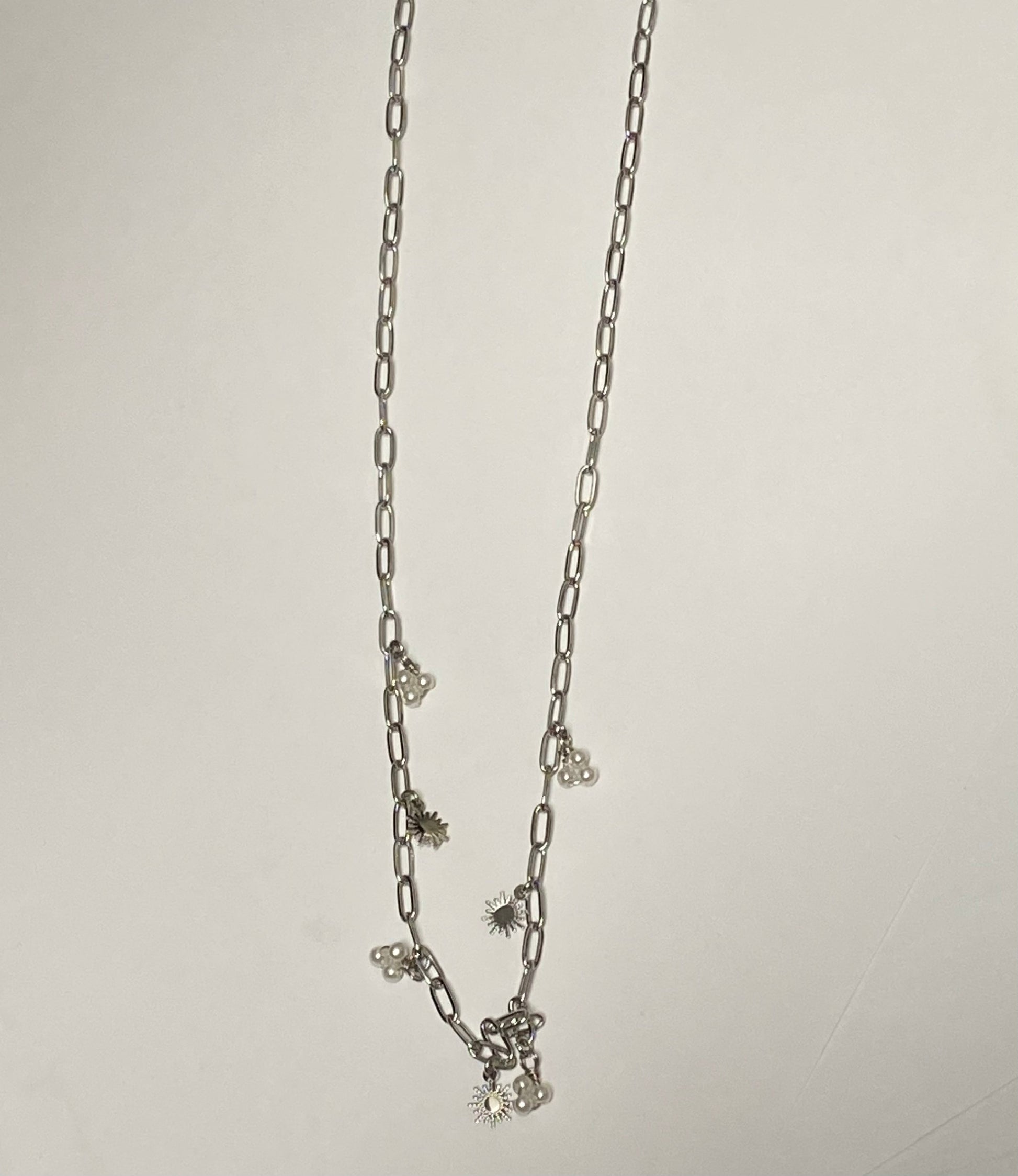 Silver Chain Necklace-Fi&Co Boutique