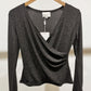 Veronika Sparkle V-Neck Long Sleeve Top-One Size-Fi&Co Boutique