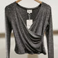 Veronika Sparkle V-Neck Long Sleeve Top-One Size-Fi&Co Boutique