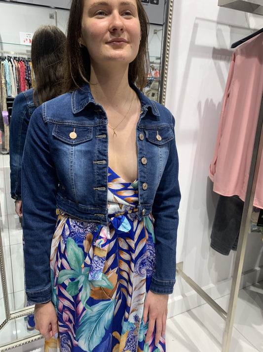 Abigail Denim Jacket-Fi&Co Boutique
