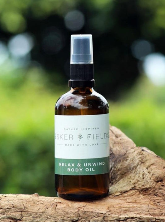Esker Fields Relax & Unwind Body Oil-Fi&Co Boutique