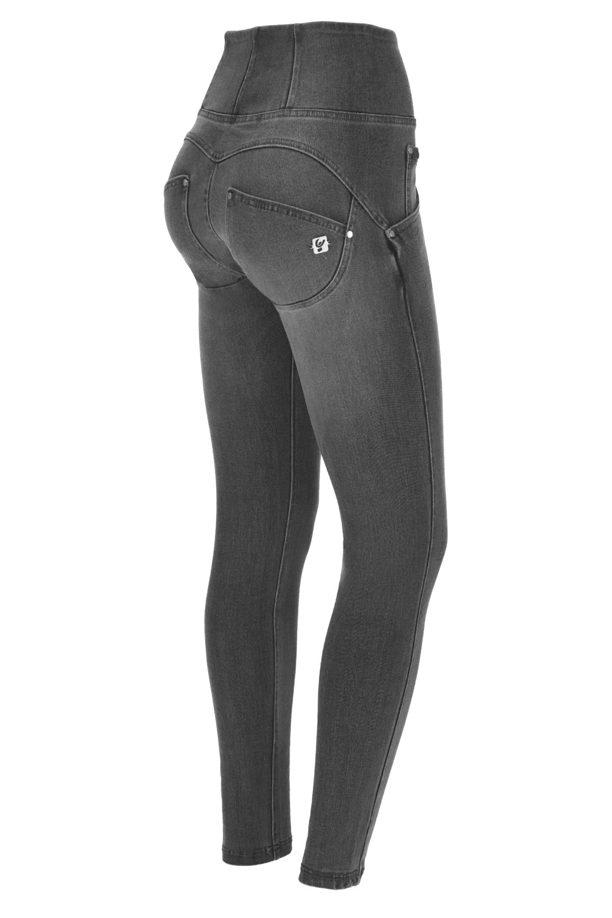 FREDDY WR.UP® NEW BLACK DENIM JEANS WITH POCKETS HIGH RISE-Fi&Co Boutique
