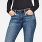 G-Star RAW Dorala Stud Pin Belt-Dark Black/Black Metal-Fi&Co Boutique