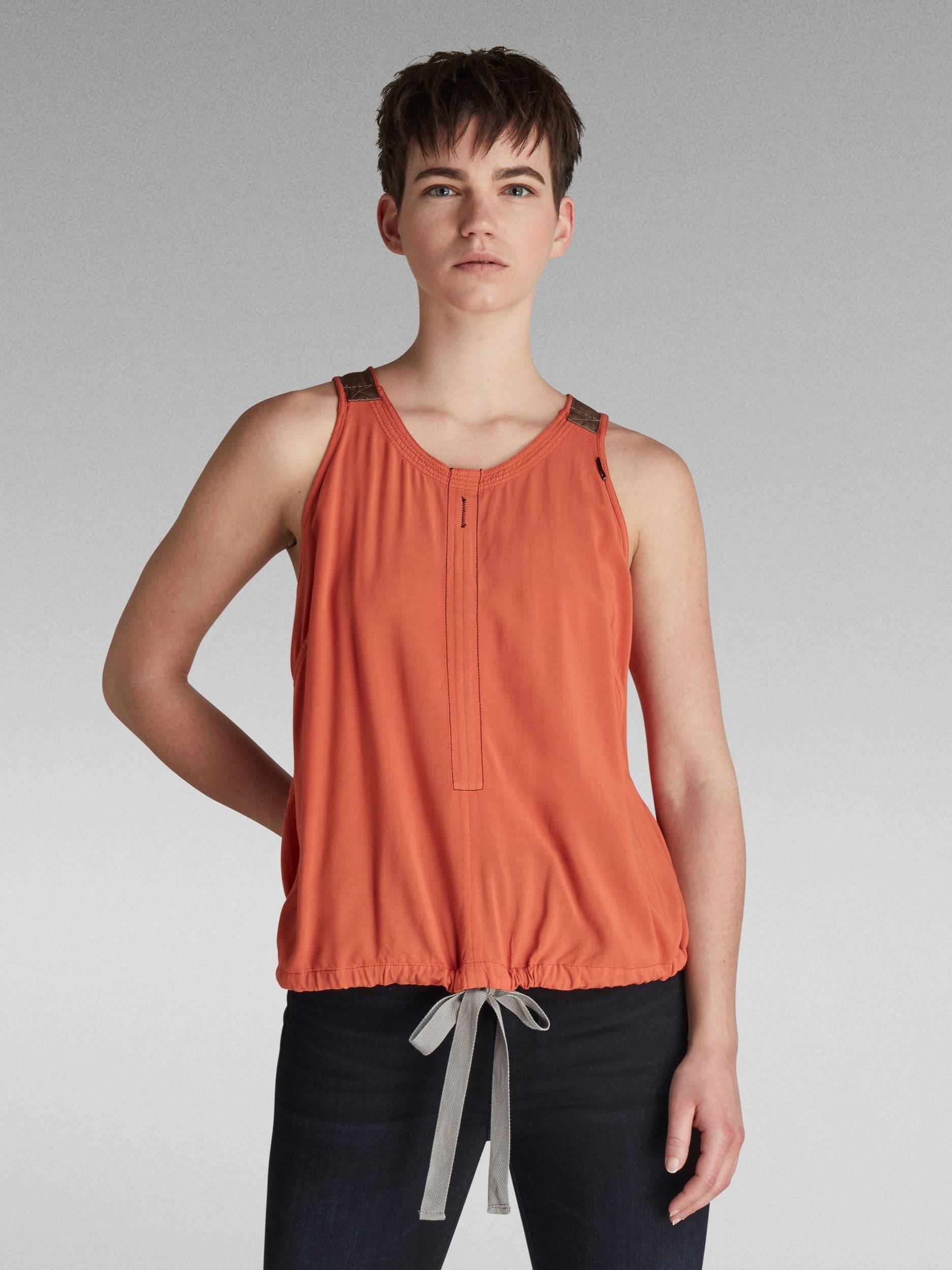 G-Star Raw Orange Shell Top-Acid Orange-Fi&Co Boutique