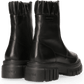 Maruti Milo Black Leather Boots-Fi&Co Boutique