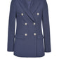 Pinko Striped Blazer-Iris Blue-Fi&Co Boutique