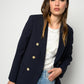 Pinko Striped Blazer-Iris Blue-Fi&Co Boutique