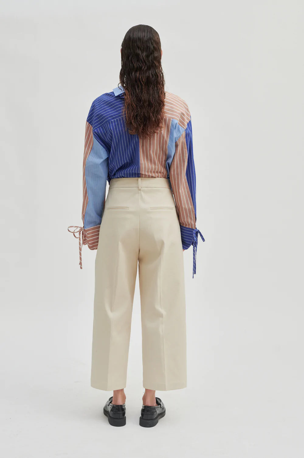 Second Female Blossom Cropped Trousers-Fi&Co Boutique