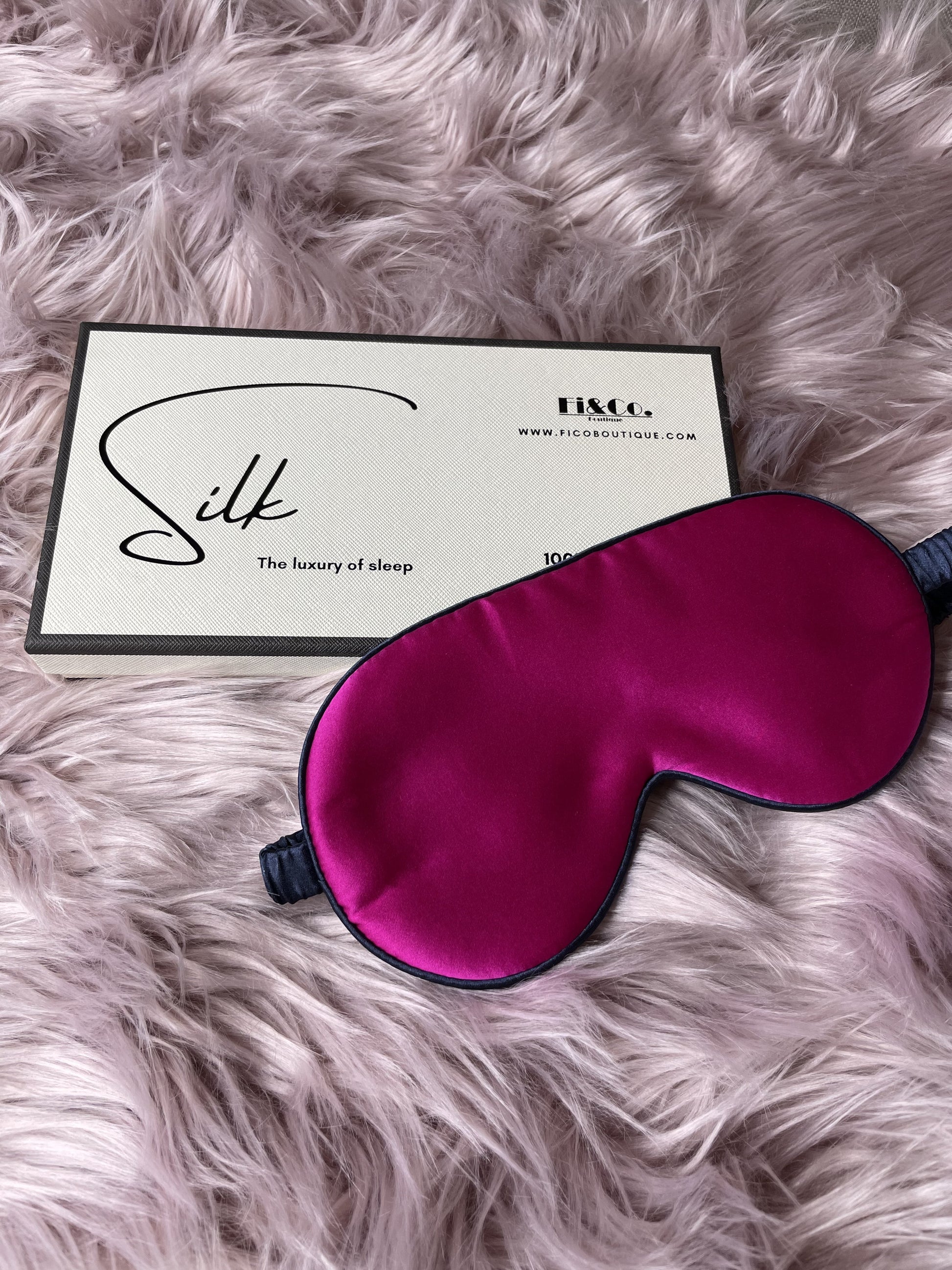Silk Pillow Case Fuchsia 22MM-Fi&Co Boutique