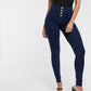 Freddy DARK DENIM BLUE STITCH 4 BUTTON HIGH RISE-Fi&Co Boutique
