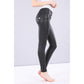 Freddy WR.UP® mid-rise skinny trousers in faux leather-Black-Fi&Co Boutique