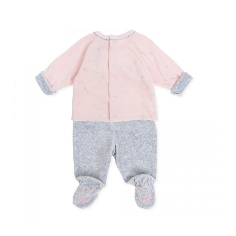 tutto piccolo 2Pieces Pyjma with Feet-Sky Blue-Fi&Co Boutique